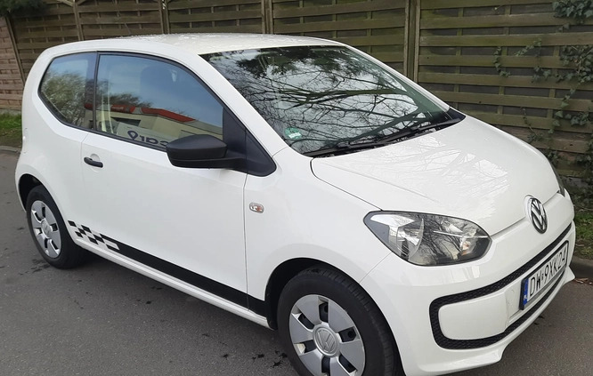 Volkswagen up! cena 21000 przebieg: 199000, rok produkcji 2015 z Wrocław małe 211